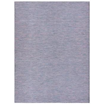 Sisal Patio Rug in Blue, Pink, and Beige - 194x290 cm