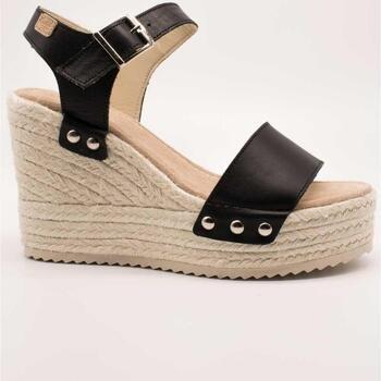Alpargatas Castell 2384 en Negro para Mujer