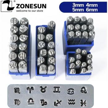 Sellos de Metal ZONESUN 12 Unidades