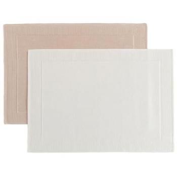 Chakra Badematte 2er Set, 100% Baumwolle, Saugstark, Weich, 50x70 cm