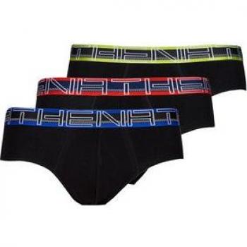 Athena Full Stretch X3 Men's Boxer Shorts in Black