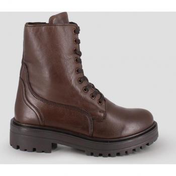 Botines de mujer de Blogger tipo militar en tonos marrones