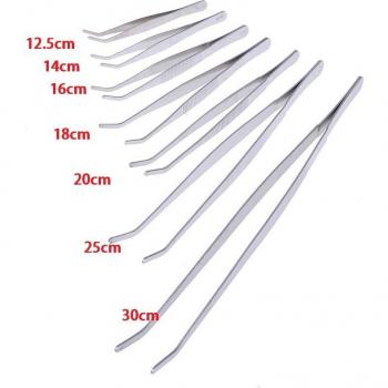 Anti-Static Elbow Tweezers for Aquarium