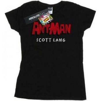 Marvel Ladies Ant-Man Scott Lang T-Shirt Black