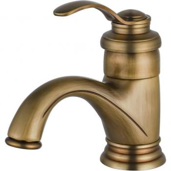 Antique AIPERQ Brushed Brass Bathroom Tap