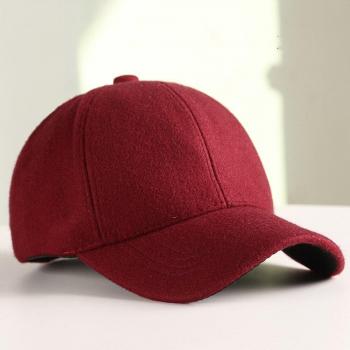 FS Unisex Autumn Winter Felt Baseball Cap