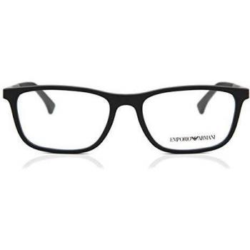 Emporio Armani EA3069 5001 53 Lunettes De Vue Homme Noires (Seulement Monture)