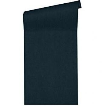 Papel pintado unicolor con textura azul oscuro