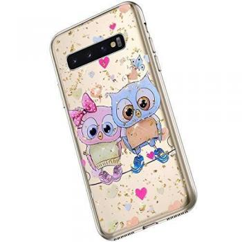Saceebe Etui de Protection Souple Antichoc TPU pour Samsung Galaxy S10 Plus