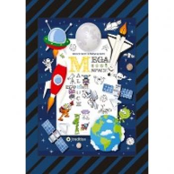 SPACE MEGA MALBUCH - SPEZIAL EDITION - ENTDECKE DAS UNIVERSUM - FREMDE PLANETEN - ERKUNDE DEN WELTRAUM - UFO -