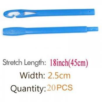 Rouleaux de coiffage en plastique pour cheveux
