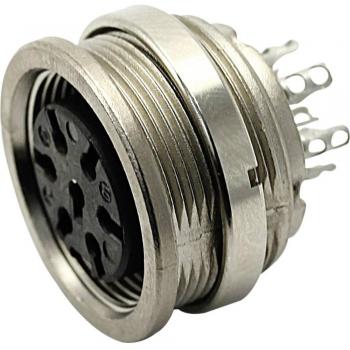 Amphenol C091 Series 6-Pin Circular Socket Connector