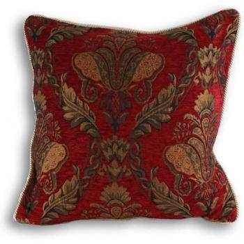 Fodera per cuscino Riva Home Shiraz Borgogna 45x45cm