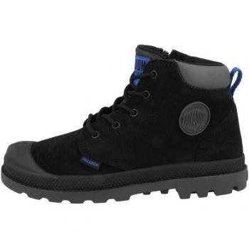 Pampa Hi‑Cuff Boots en Daim Nubuck Noir