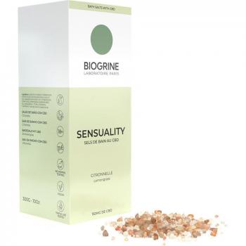 Serenidad Zen 300g: Sales de baño CBD 150mg, relajante y aromático