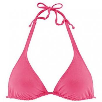 Buffalo Triangel-Bikini-Top für Damen Gr. 40 Cup A/B rosa