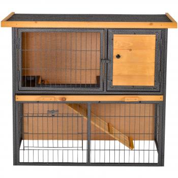 Cage à Lapin 3 Portes Verrouillables