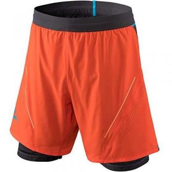 DYNAFIT Alpine Pro 2in1 Shorts Herren Fluo Yellow Größe XL 2021 Laufsport Shorts
