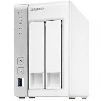 QNAP TS‑231P 2TB 2‑Bay Home Server (WD Red)