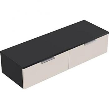 LOMADOX Konsolentisch mit 2 Schubladen