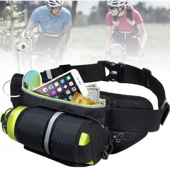 Fanny Pack with Water Bottle Holder for Outdoor Activities