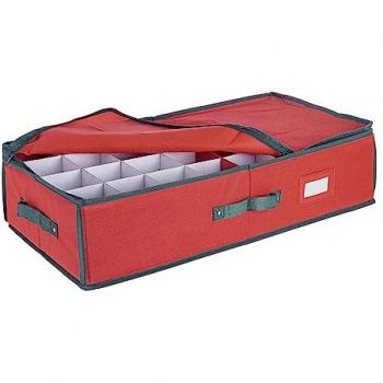 Bizzotto Scatola Porta Palline di Natale XMAS 64 Pz