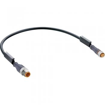 Belden 38689-1 M12 Connector, Pre-Fabricated, 1.5m, 3-Pin