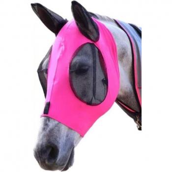 Masque de protection pour chevaux avec oreilles volantes