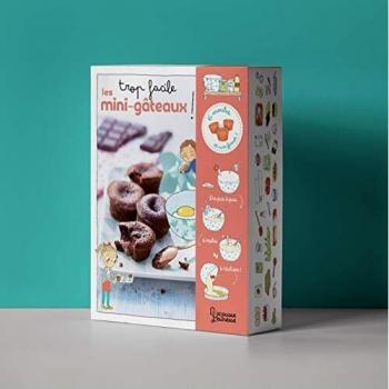 Trop facile, les mini-gâteaux ! Avec 6 moules de cuisson et 1 fouet !