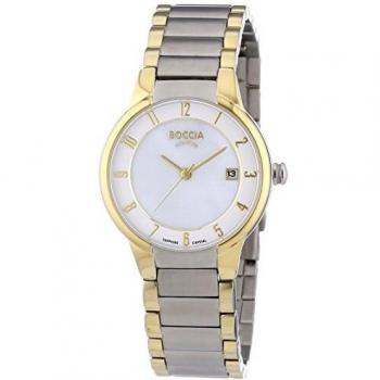 Boccia Damen-Armbanduhr XS Analog Quarz Titan 3301-02
