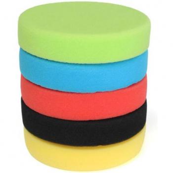 5-Inch Car Buffing Foam Pads Set