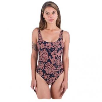 Costume da bagno Hurley Bayside One Piece Nero M