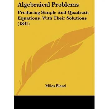 Algebraical Problems