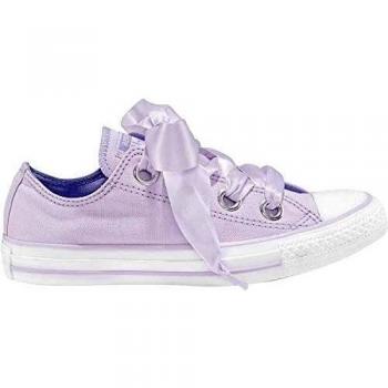 Converse Chucks Lila 559921C Chuck Taylor All Star Big Eyelets OX Barely Grape Twilight Pulse, Groesse:37.5 EU / 5 UK / 5 US / 24 cm