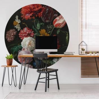Galerie Ornée Cercles Floraux 190 cm