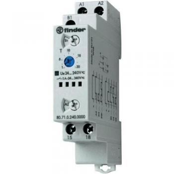 FINDER FIN 80.71 - Temporizador 0.1 → 20 min