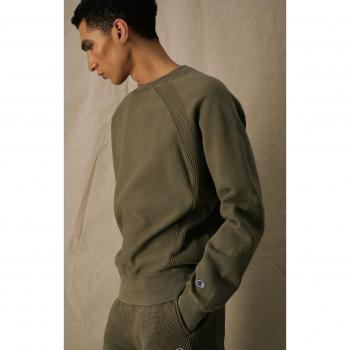 Champion Militärgrün Sweatshirt Reverse Weave für Herren