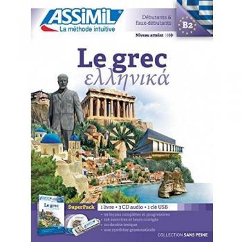 Le grec. Con USB formato MP3. Con 3 CD-Audio: Contient 1 livre, 1 clé USB