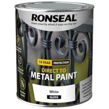 Ronseal Direct To Metal Paint - Gloss