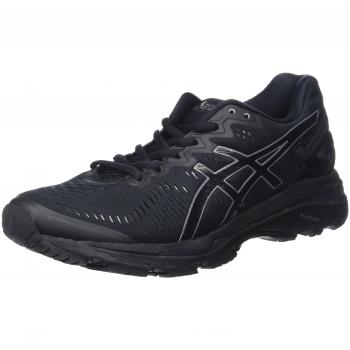Asics Damen Laufschuhe Gel-Kayano 23, Mehrfarbig (Schwarz / Onyx / Carbon), Größe 37 EU