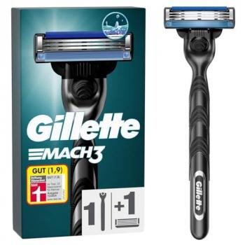 Gillette Mach3 - Rasoir avec Recharge