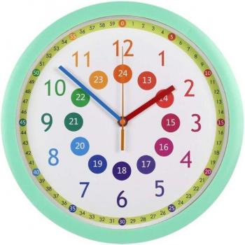 Digital Cartoon Wall Clock for Children's Room