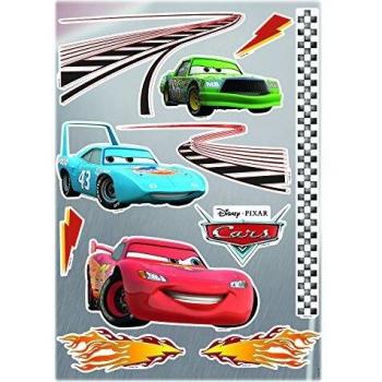 Komar Wandtattoo Auto Rennwagen Lightning Mcqueen Kinderzimmer 14050h Bunt