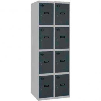 Armadio Spogliatoio SimonRack 1800x600x500 mm, 2 Moduli, Serratura Chiave – Simonlocker