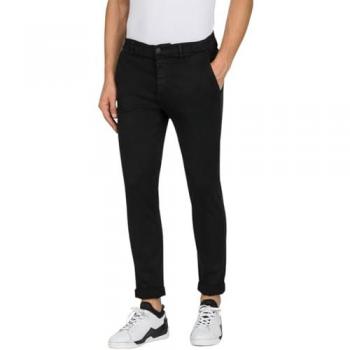 Replay Jeans Zeumar - Hyperflex Schwarz Herren Größe: 34/l32 M9627e 8366197