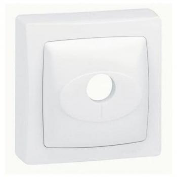 Base de TV única blanco monoblock Legrand Oteo 086040