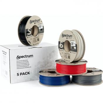 Spectrum ASA 275 - Kit de 5 Filamentos 3D, 1,75 mm (1.250 g)