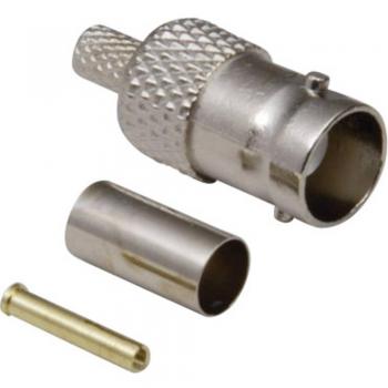 BKL Elektronik 0401057/D 0401057/D BNC-Steckverbinder Stecker, gerade 75 ohm, 1 Stück