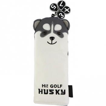 Protector de Cabeza de Golf con Diseño de Perro