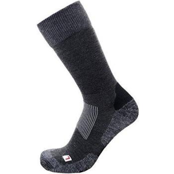 ARECO Wandersocken Doppelpack Trekking Merino DP - male - Grau - 45-47